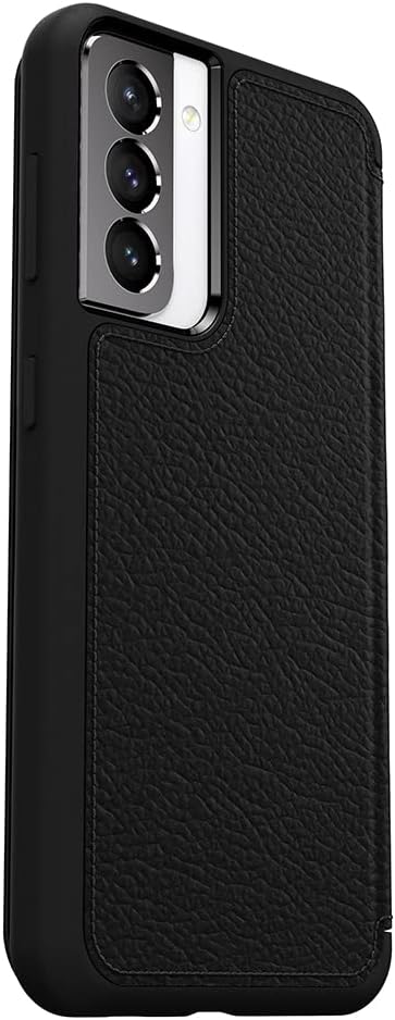 //// Otterbox | Samsung Galaxy S21 - Strada Folio Leather Case - Black | 120-3798