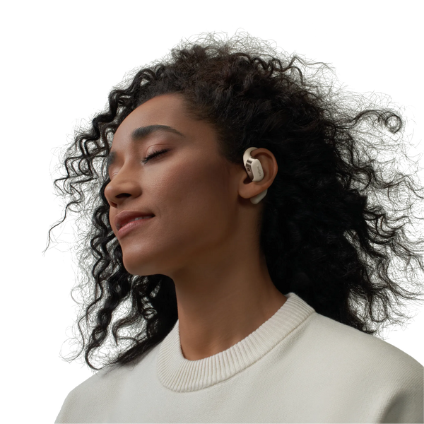 Shokz | OpenFit Open-Ear True Wireless Earbuds - Beige | T910-ST-BG-US-153 | PROMO ENDS JAN 2 | REG PRICE $229.99