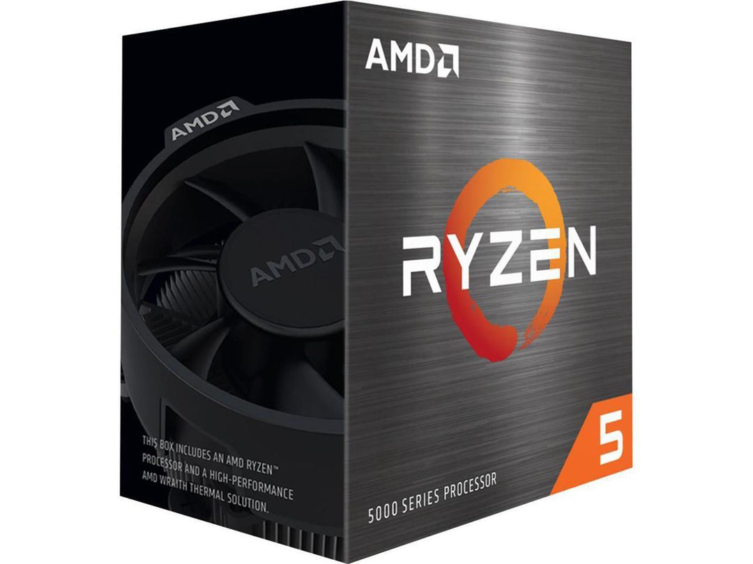 AMD | Ryzen 5 5600X Hexa-Core 3.7GHz AM4 Desktop Processor | 100-100000065BOX