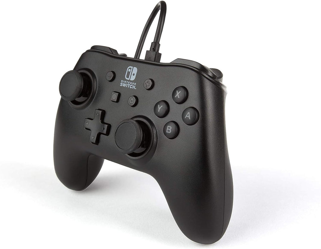 PowerA | Wired Controller for Nintendo Switch - Black Matte | 1511370-01