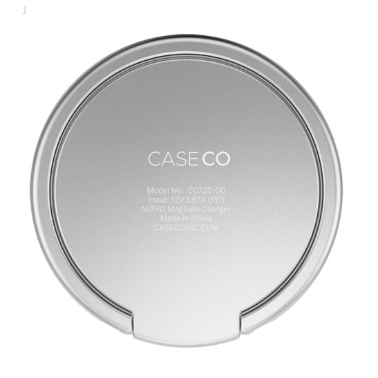Caseco | Nitro 15W MagSafe Fast Wireless Charger with Magnetic Ring - Black | C0720-01