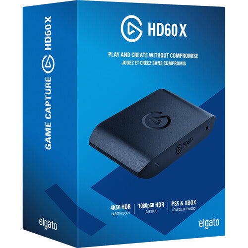 Elgato | Capture Card - Gaming - HD60 X External FHD USB 3.0 | 10GBE9901