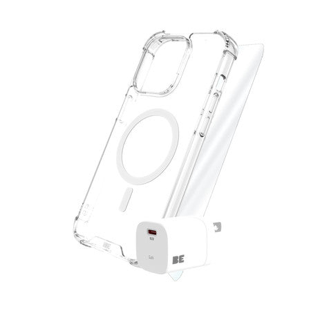 Blu Element | Total Protection MagSafe Pack iPhone 15 - White | 120-7476