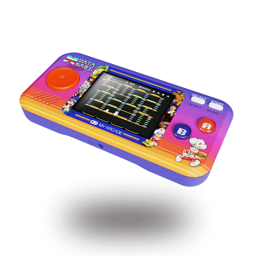Dreamgear | Pocket Player Data East Hits + 300 Bonus Games Portable Gaming System | DGUNL-4127