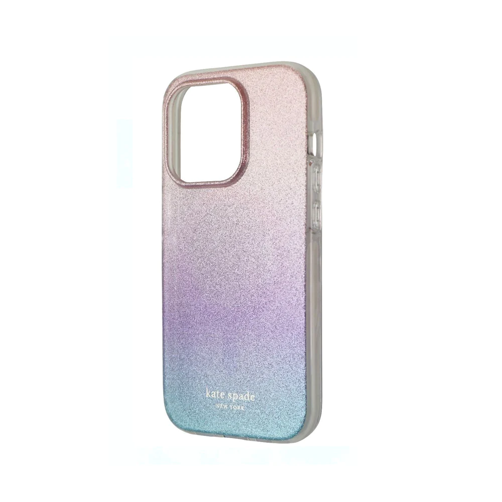 Kate Spade NY | Protective Hardshell Case for Magsafe for iPhone 15 -  Teal Ombre | KSIPH-276-TSLG