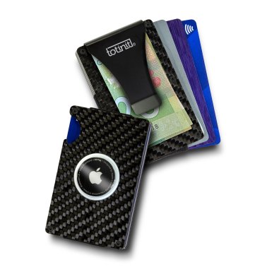 Totinit | Vault Track-it Carbon Fiber RFID Wallet with Bottle Opener | 15-11928