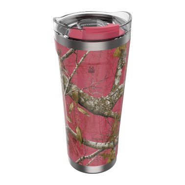 Otterbox | Elevation Tumbler w/Sealed Lid - 20oz - Pink (Realtree Flamingo) | 15-11370