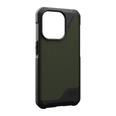 //// UAG  | Metropolis LT MagSafe Case iPhone 15 Pro - Kevlar Olive | 15-11505