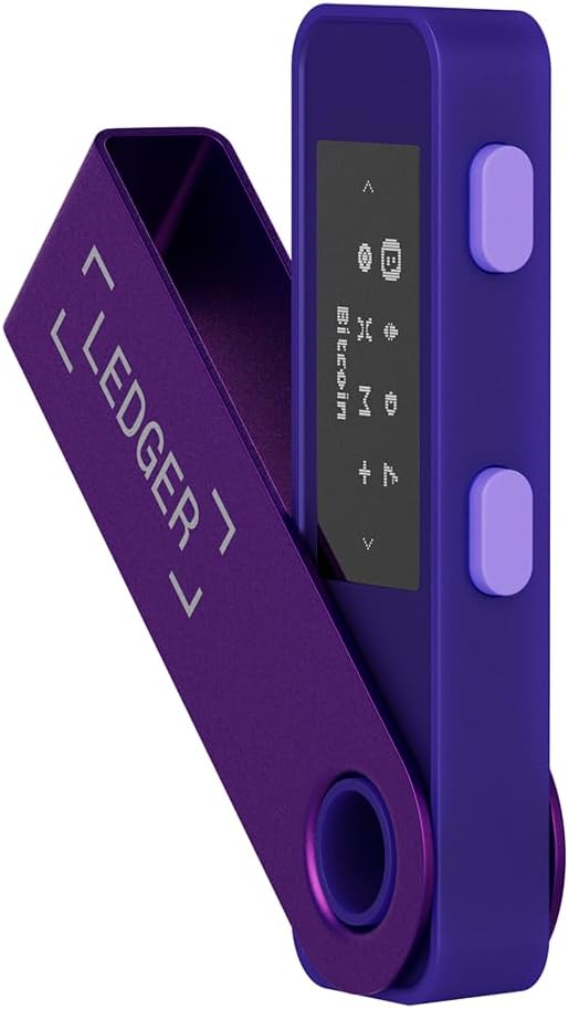 Ledger | Nano S Plus Crypto Wallet - Amethyst Purple | NSP-AmethystPurple
