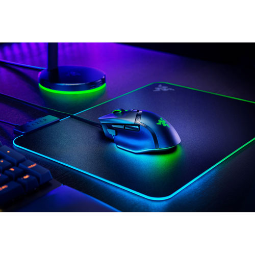 Razer | Basilisk V3 Ergonomic 26000 DPI Optical Gaming Mouse - Black | RZ01-03160100-R3U1