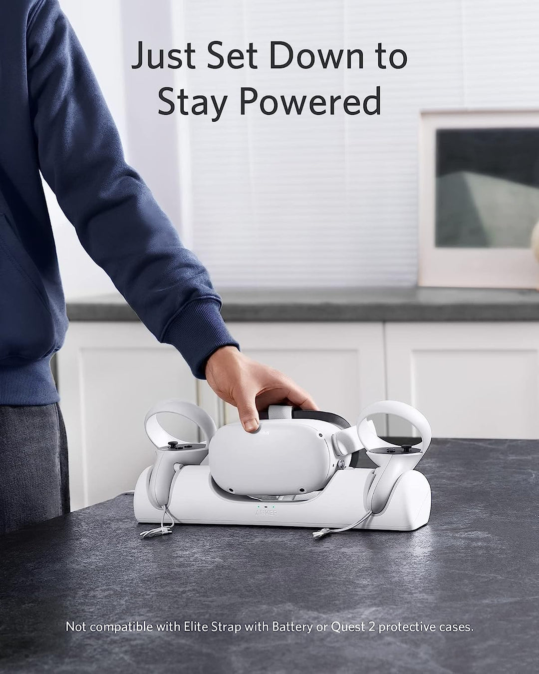 /// Anker | Charging Dock for Meta Quest 2 | Y10101211 PROMO ENDS NED