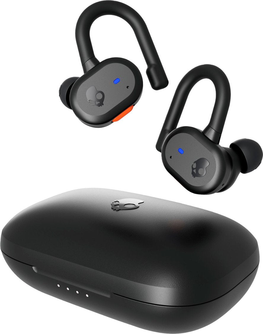 Skullcandy Push Active In-Ear Sound Isolating True Wireless Sport Earbuds Black/Orange S2BPW-P740