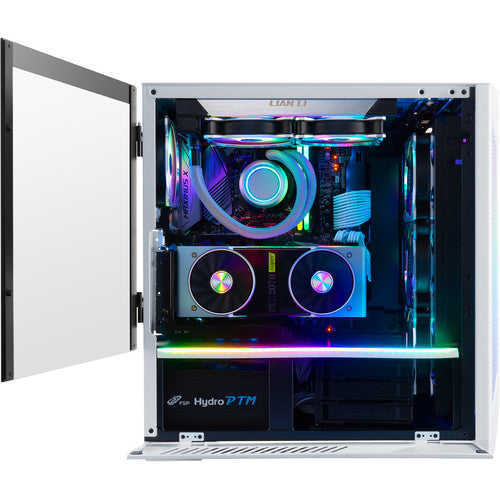 Lian-Li | Case Tempered Glass 3x3.5 2x2.5 E-ATX ATX M-ATX ITX White LANCOOL II-W