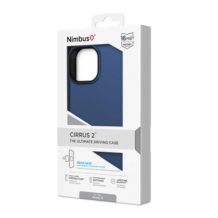 Nimbus | Cirrus 2 MagSafe Case iPhone 15/14/13 - Midnight Blue | 120-7360