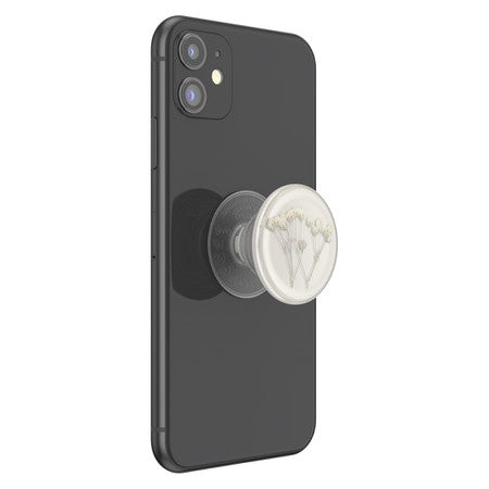 //// PopSockets | PopGrip Pressed Flower Baby's Breath | 123-0413