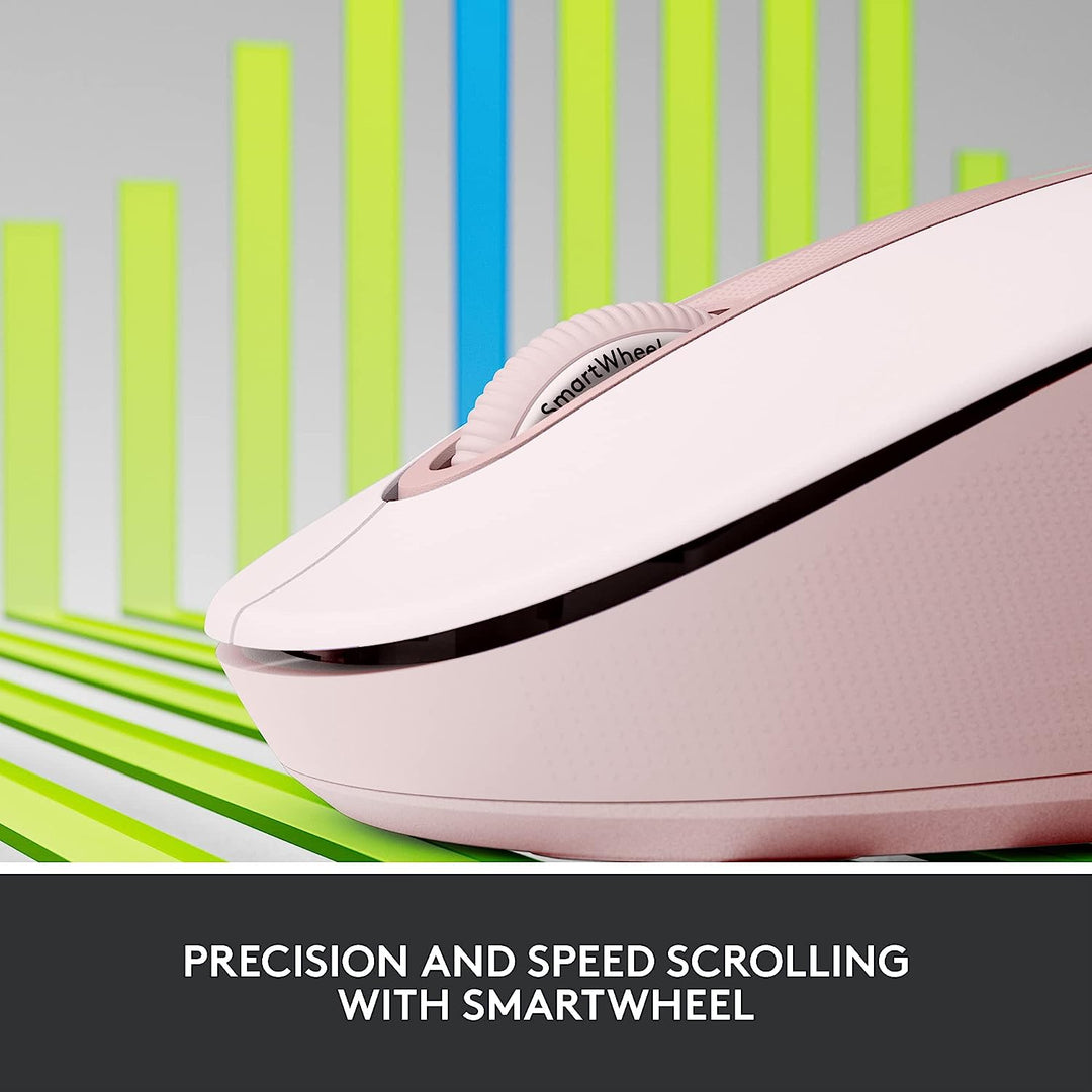 Logitech | M650 Signature Series Mouse - Rose | 910-006251