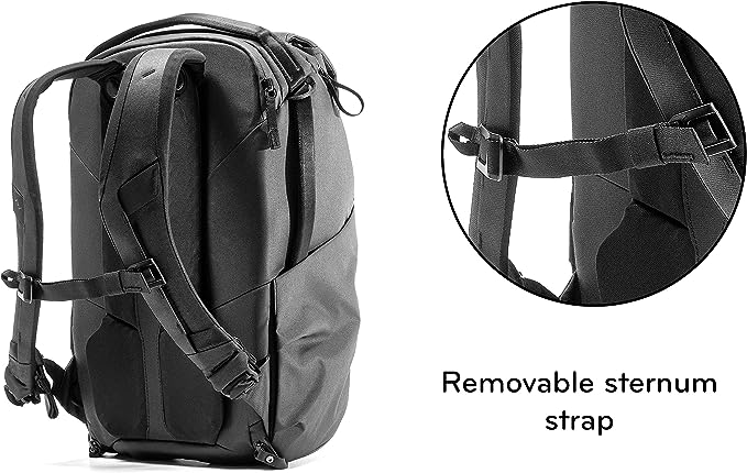 Peak Design | Everyday Backpack 20L v2 - Black | BEDB-20-BK-2