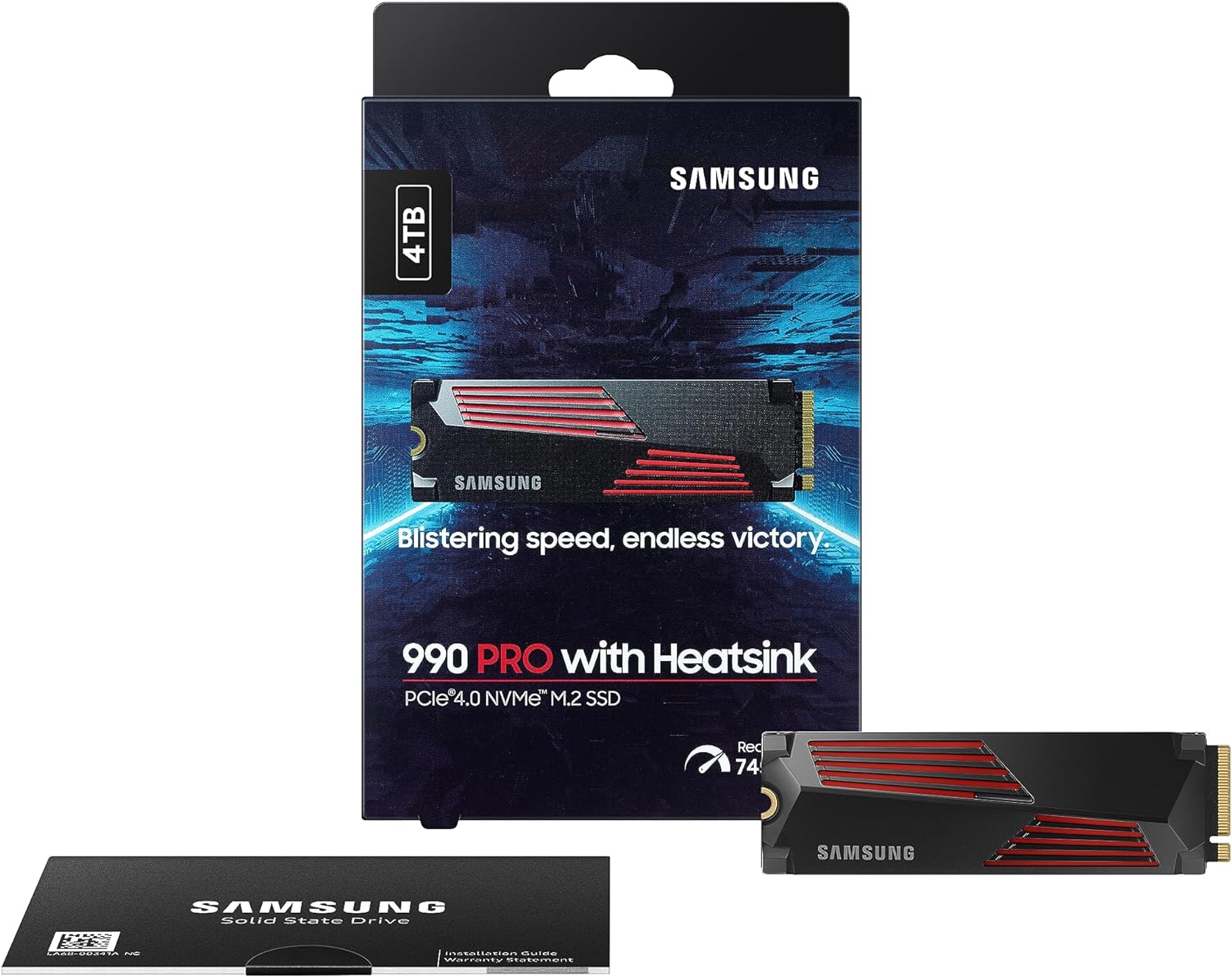 Samsung | 990 Pro 4TB NVMe PCI-e Internal Solid State Drive | MZ