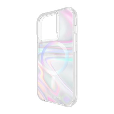 Case-Mate | Soap Bubble MagSafe Case for iPhone 15 Pro - Iridescent | 15-11785