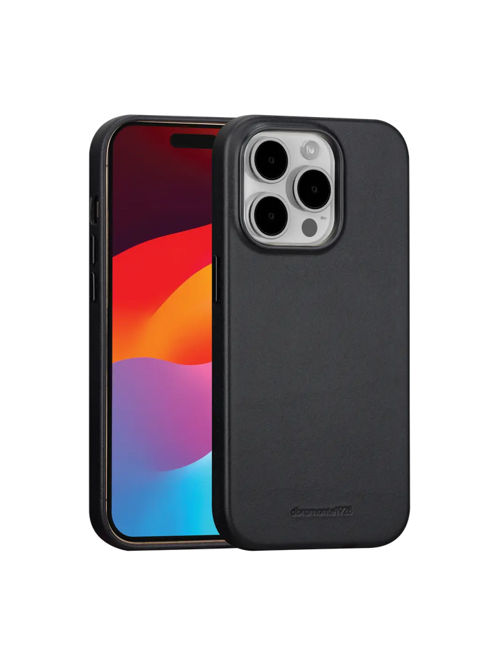 Dbramante1928 | Roskilde MagSafe Case for iPhone 15 Pro Max - Black | DB-RO67GTBLU333