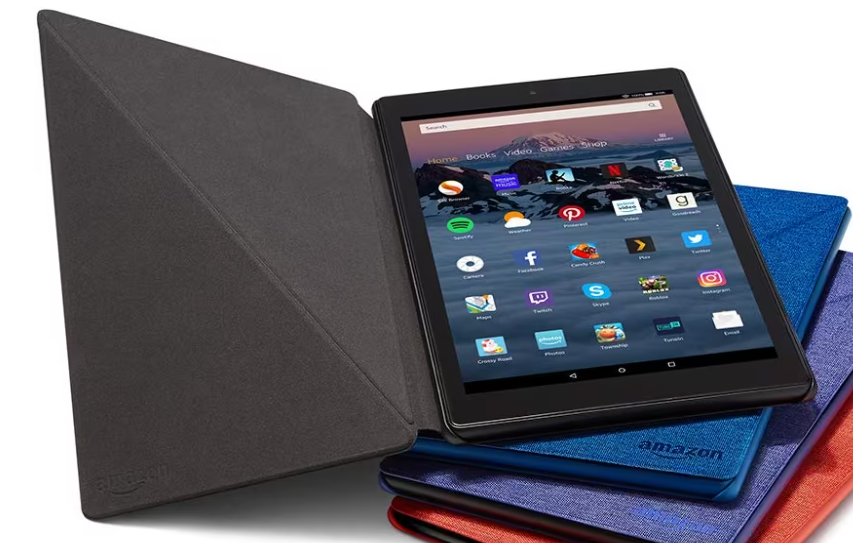 Amazon | Fire 10 HD 10" Tablet Case - Charcoal - Black | B01MYQCFPF
