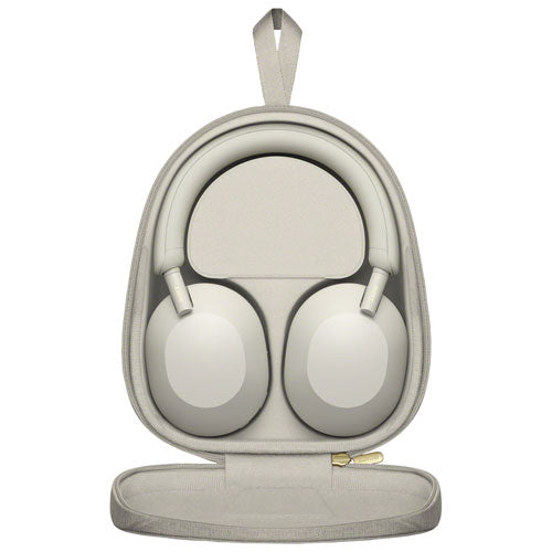 Sony | XM5 Over-Ear Noise Cancelling Bluetooth Headphones - Silver | WH1000XM5/S | PROMO ENDS JUL 4 | REG. PRICE $499.99