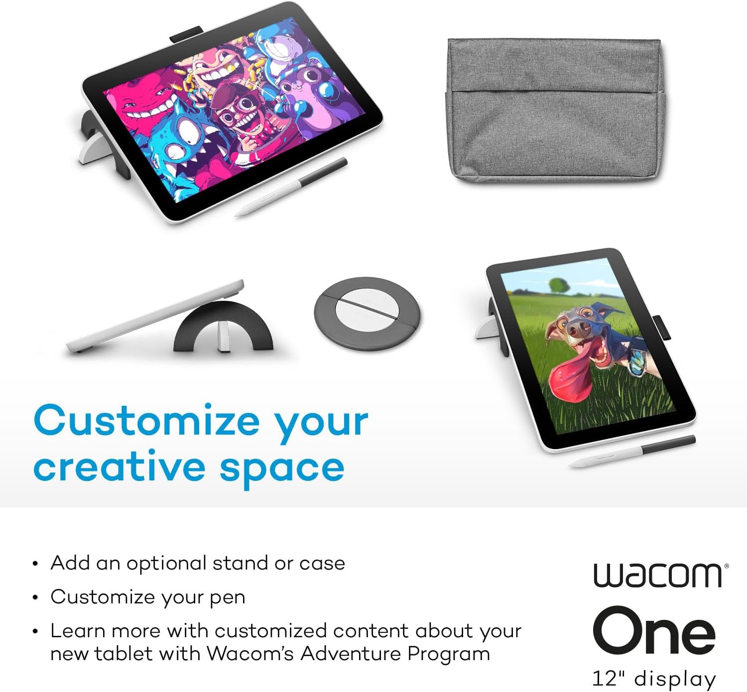 Wacom | One 12 Creative Pen Display - Gen 2023 | DTC121W0A