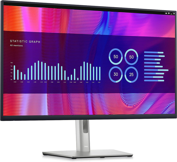 Dell | Monitor 32" QHD LCD - 1xHDMI 2xDP 1xUSB-C 4xUSB-A 1xRJ45 | P3223DE