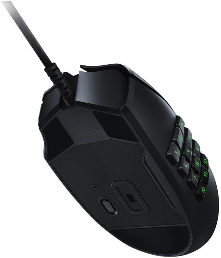 Razer | Gaming Mouse Naga Trinity Multi-Color Wired MMO | RZ01-02410100-R3U1