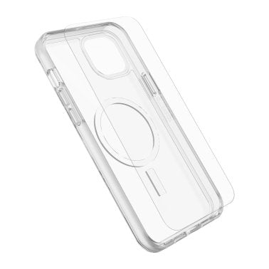 Otterbox | Symmetry w/ Magsafe iPhone 15/14 Plus  - Protection + Power Kit Bundle - Clear | 15-11456