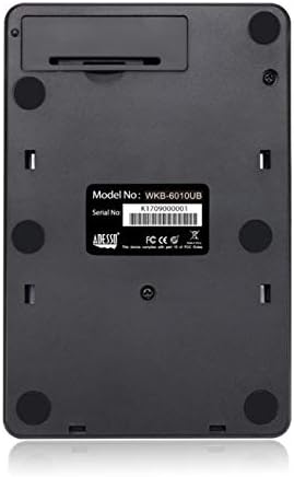 Adesso | Wireless Mechanical Numerical Keypad - Black | WKB-6010UB