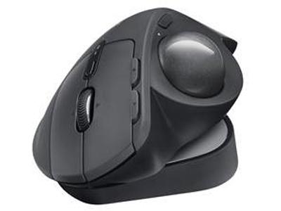 Logitech | MX ERGO Plus Wireless Trackball Mouse -Black | 910-005178