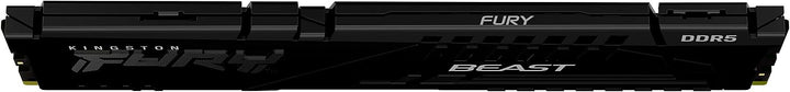 Kingston | Memory 32GB 4800MHz DDR5 CL38 UDIMM Kit of 2 - Black | KF548C38BBK2-32