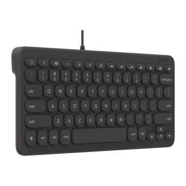 Zagg | Wired TKL Keyboard Lightning Cable - Black | 15-12082