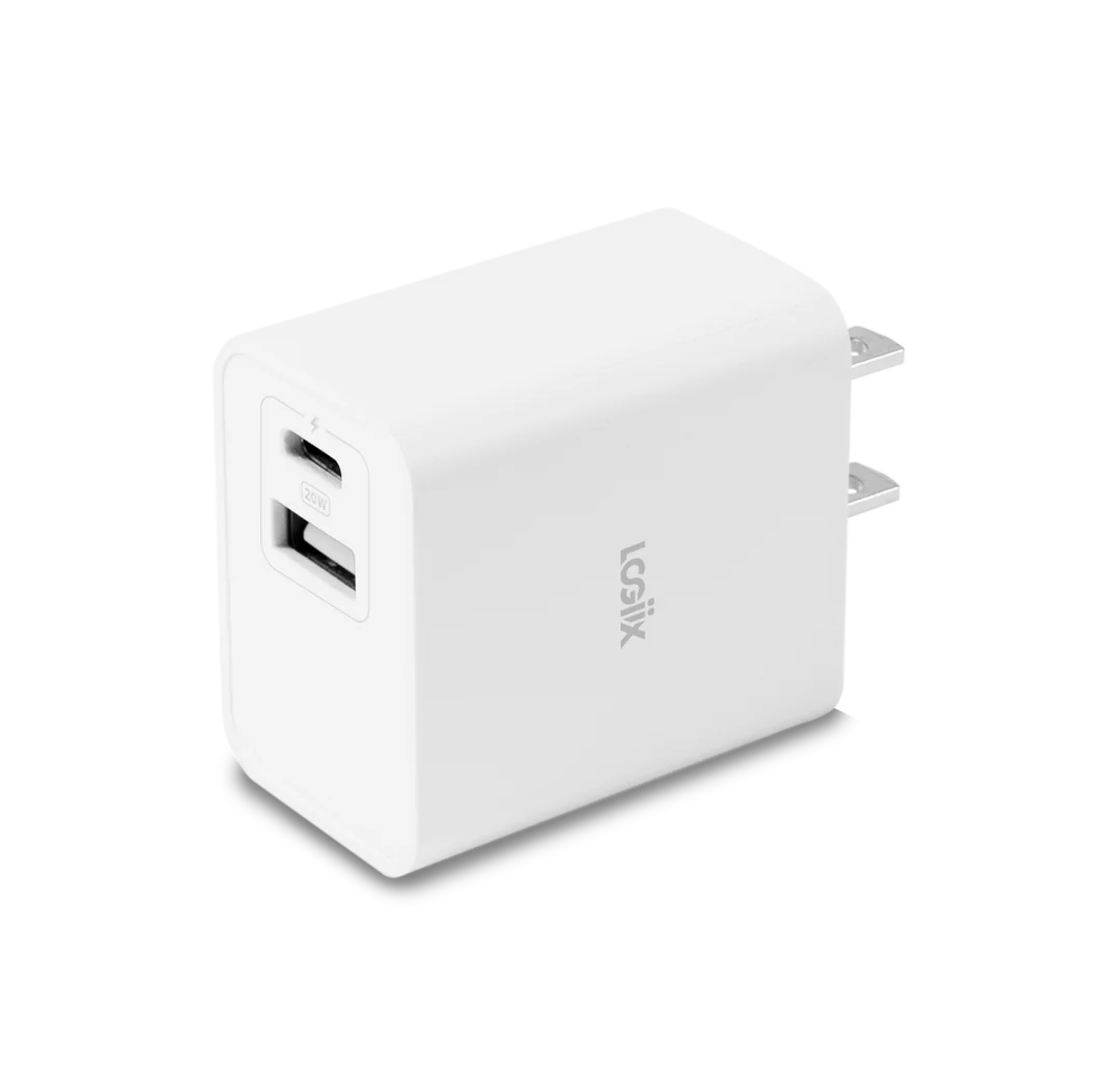 LOGiiX | Power Cube Duo 20W - White | LGX-13550