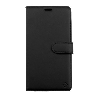 Uunique London | 2-in-1 Leather Folio & Detachable MagSafe Case iPhone 15 Pro - Black/Red | 	15-11351