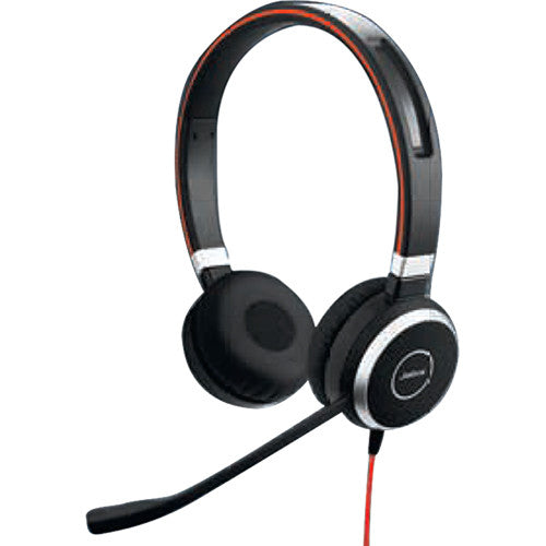 Jabra - Gn Us Jabra EVOLVE 40 MS Headset - Stereo - USB Type C - Wired - 32 Ohm - 150 Hz - 7 kHz - Over-the-head - Binaural - Supra-aural - Electret, Condenser, Uni-directional Microphone - Noise Canceling