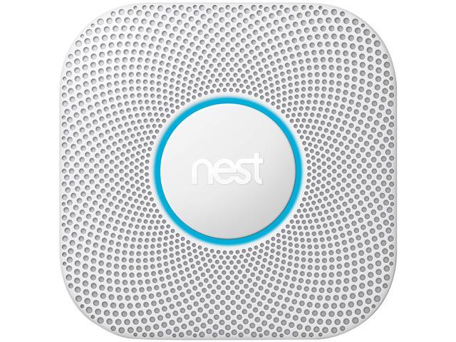 Google | Nest Protect White Smart Home 2nd Gen Smoke Alarm (Wired) - 3PK | S3003LWEF-k3