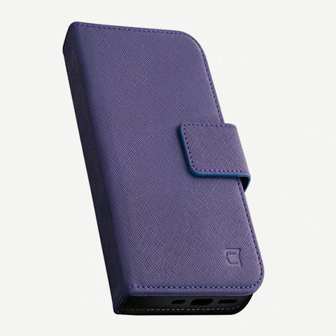 Caseco | MagSafe Wallet + MagSafe Case iPhone 13 Pro Max - Leather Purple | C1480-11