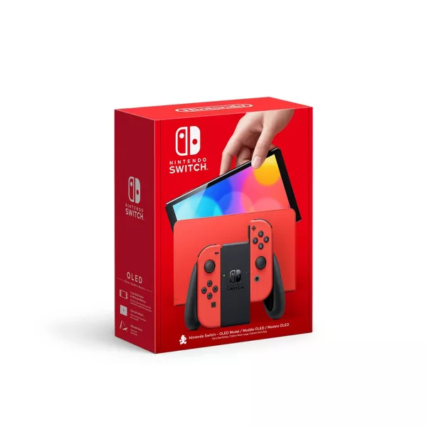 Nintendo | Switch (OLED Model) Console - Mario Red Edition | HEGSRAAAA