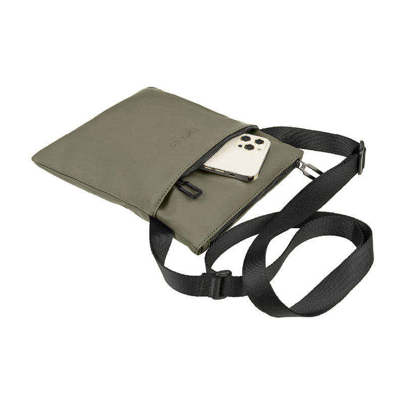 Tucano | Gommo Small Shoulder Bag w/Internal Anti-Radiation System - Green | BGOMSB-VM
