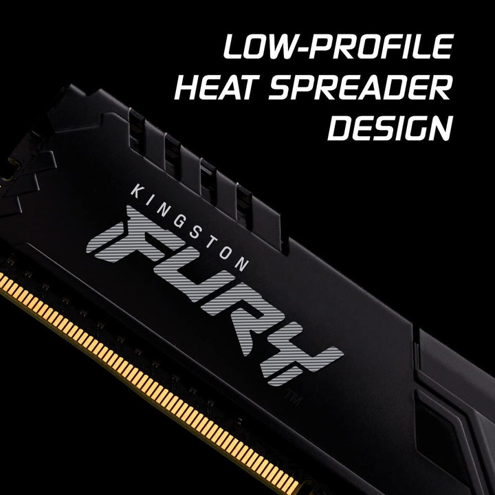 //// Kingston | RAM 32GB 2666MHz DDR4 CL16 DIMM K2 FURY Beast - Black | KF426C16BBK2/32