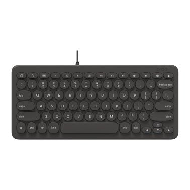 Zagg | Wired TKL Keyboard Lightning Cable - Black | 15-12082