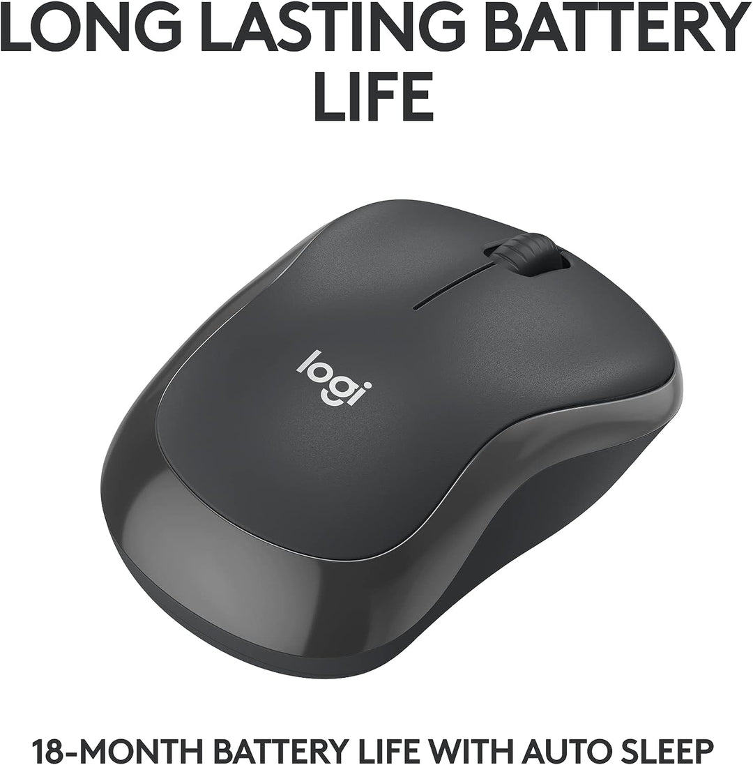 Logitech | M240 Silent Wireless Bluetooth Mouse - Graphite | 910-007113