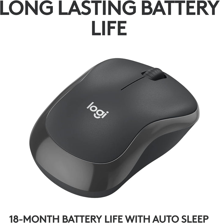 Logitech | M240 Silent Wireless Bluetooth Mouse - Graphite | 910-007113