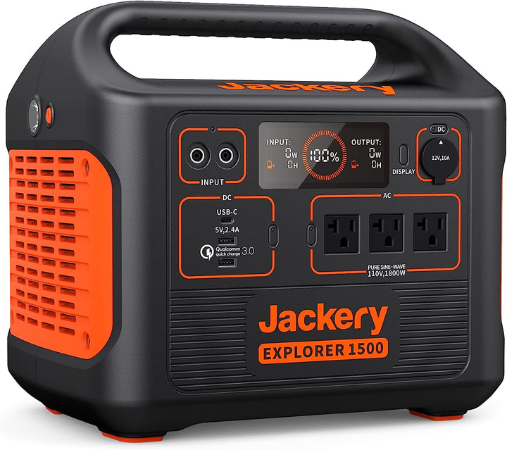 Jackery | Explorer 1500 Portable Power Station - 1800W 1534Wh | E1500