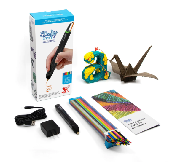 3Doodler | Create+ (Plus) Essentials Pen Set (Ages 14+) - Black |  8CPSBKUS3E