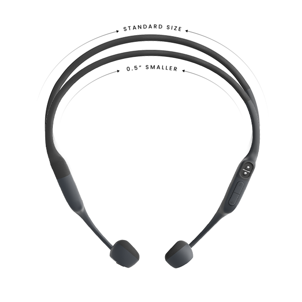 Shokz | OpenRun Bone Conduction Bluetooth Headphones - Black | S803-ST-BK-CA-153