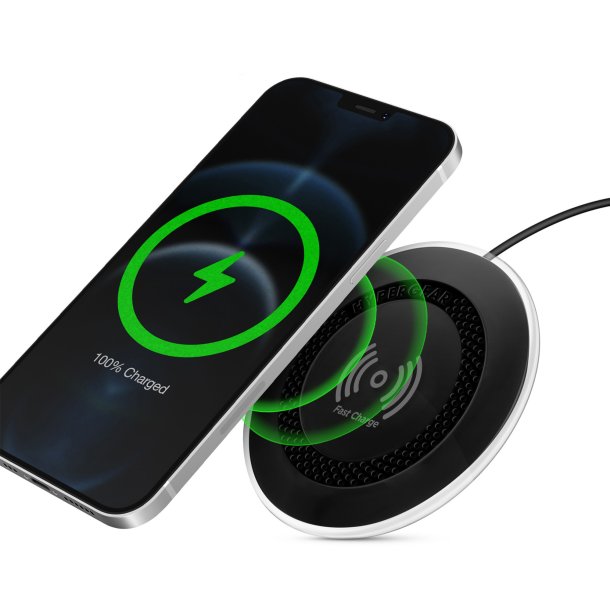 HyperGear | ChargePad Pro Wireless Fast Charger w/USB-C Hub 15W - Black | 15-11936