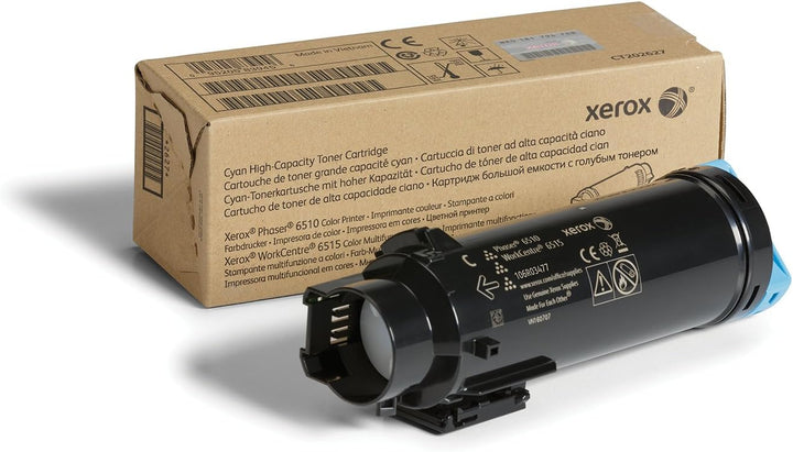 Xerox | Phaser 6510  /  WorkCentre 6515 - Toner  Genuine High Capacity Cartridge - Cyan | 106R03477